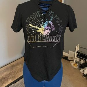 V neck Jimmu Hendrix shirt